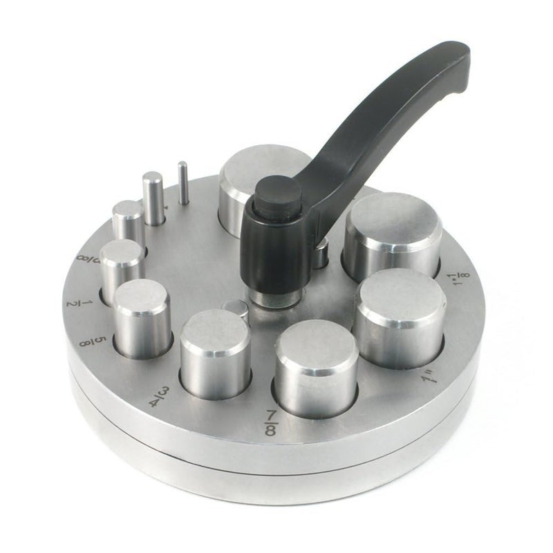 SFC TOOLS Disc Cutter - Circle - 10 Punches - Rubber Base - for Jewelry Making - SFC Tools 28-590 - Image 3